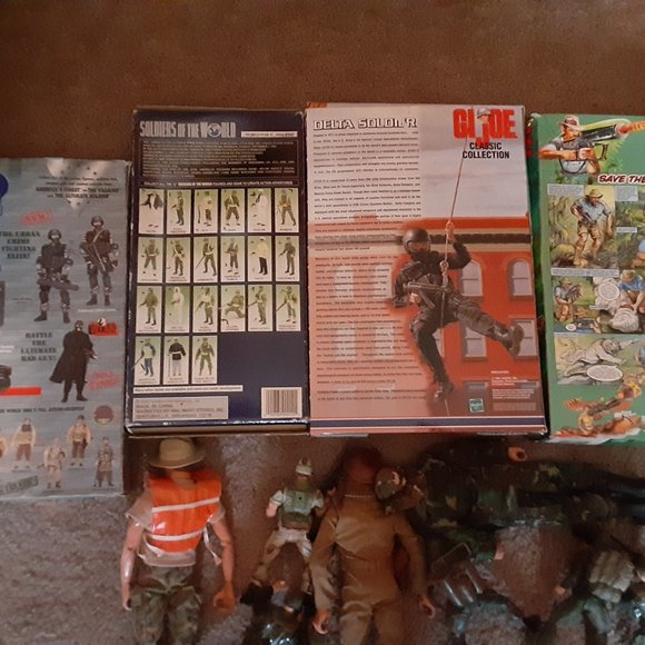 Lot of 8x GI joe 12' action figures and 4x 5' action figures - Picture 9 of 11